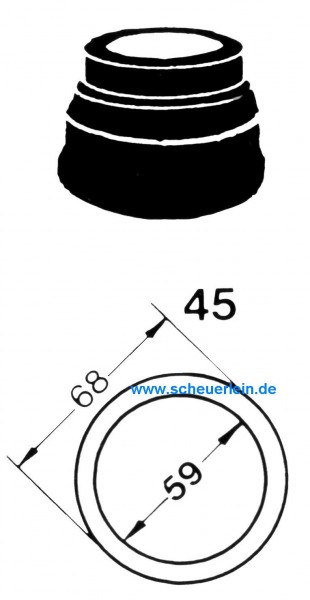 Adapter 045 --- für Synchrometer BK