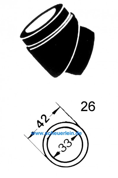 Adapter 026 --- für Synchrometer BK